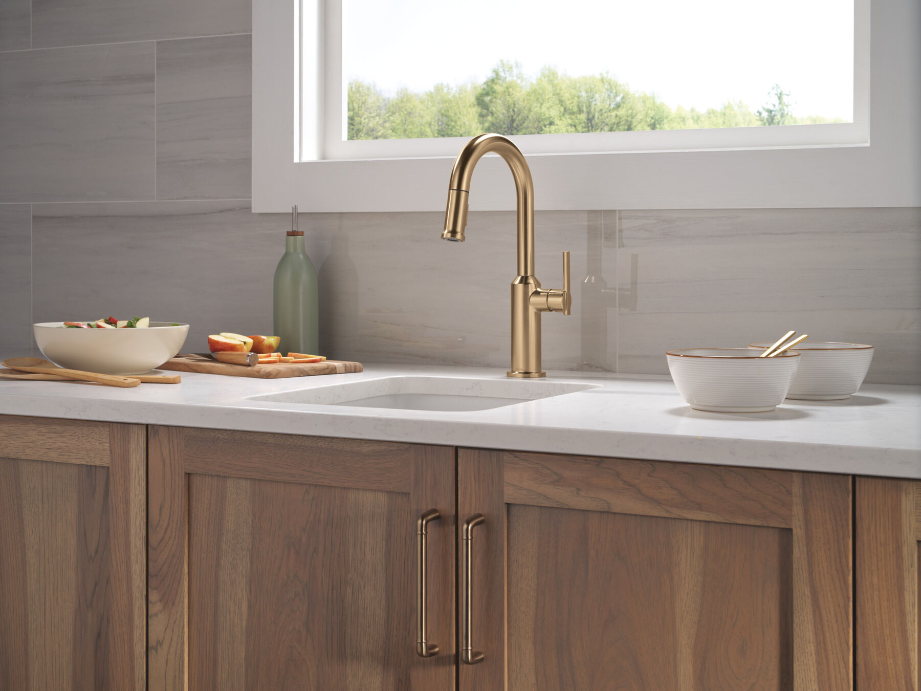 Single Handle Pull-Down Bar/Prep Faucet