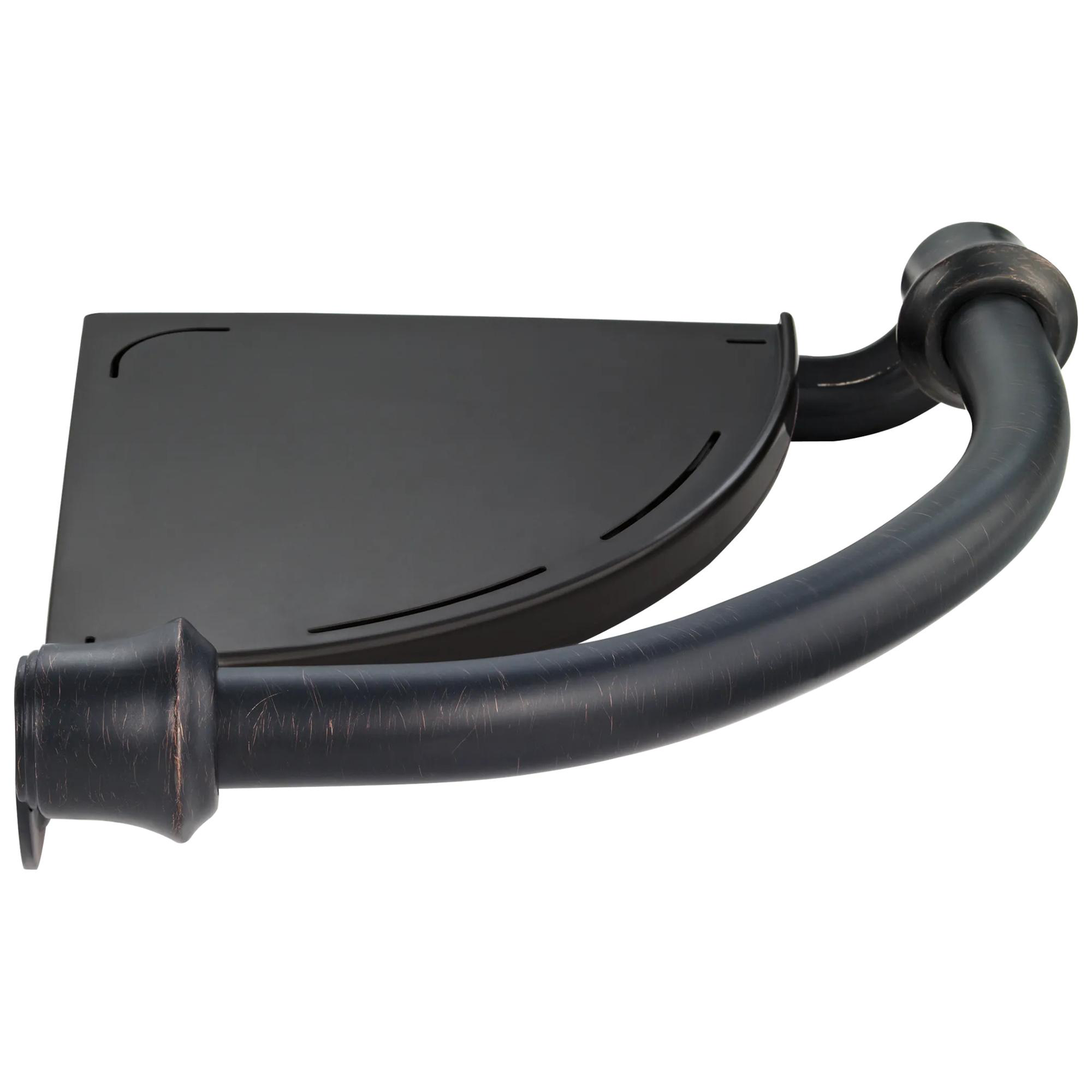Traditional Corner Shelf with Assist Bar