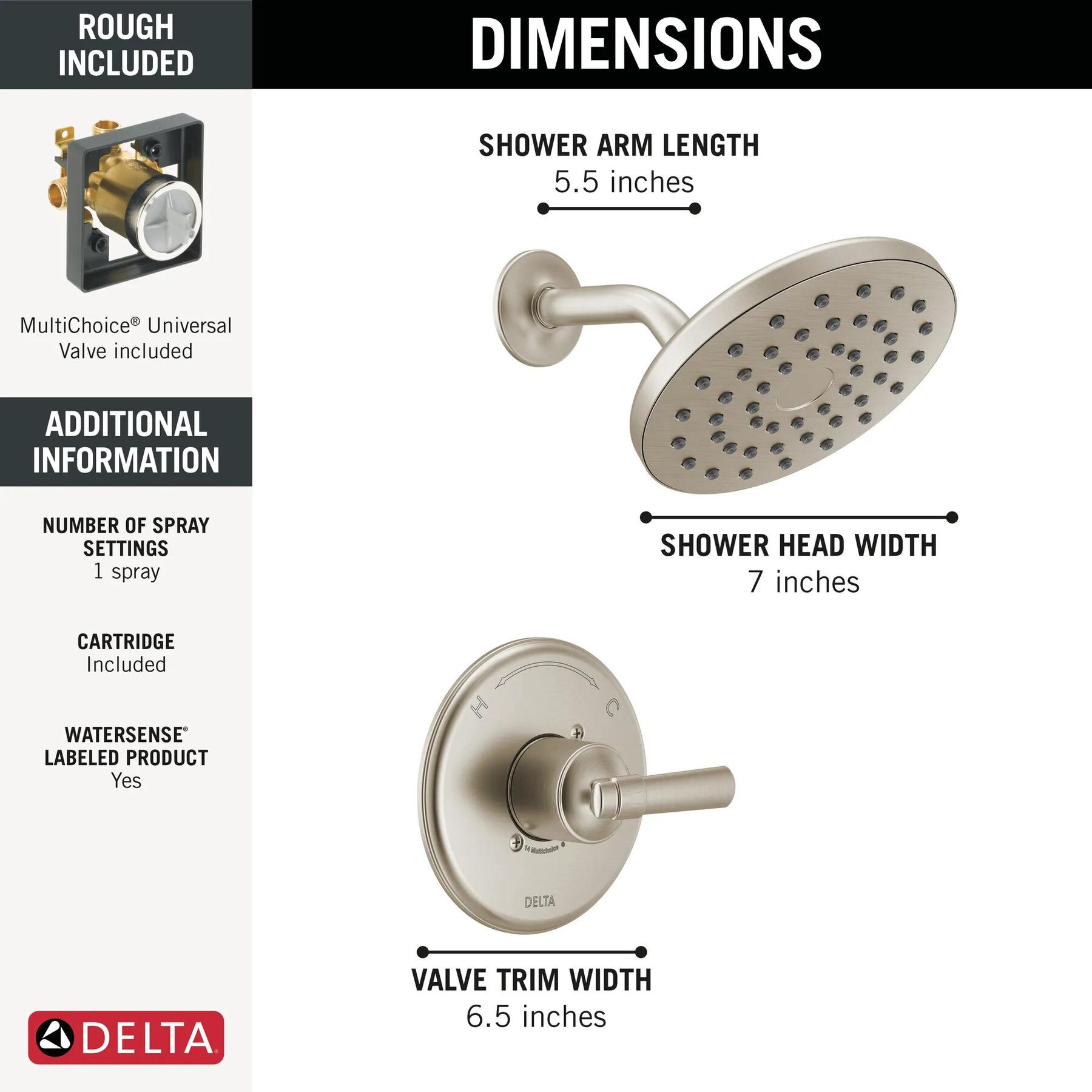 Monitor&reg; 14 Series Shower Only