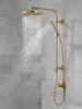 Single-Setting Metal Raincan Shower Head
