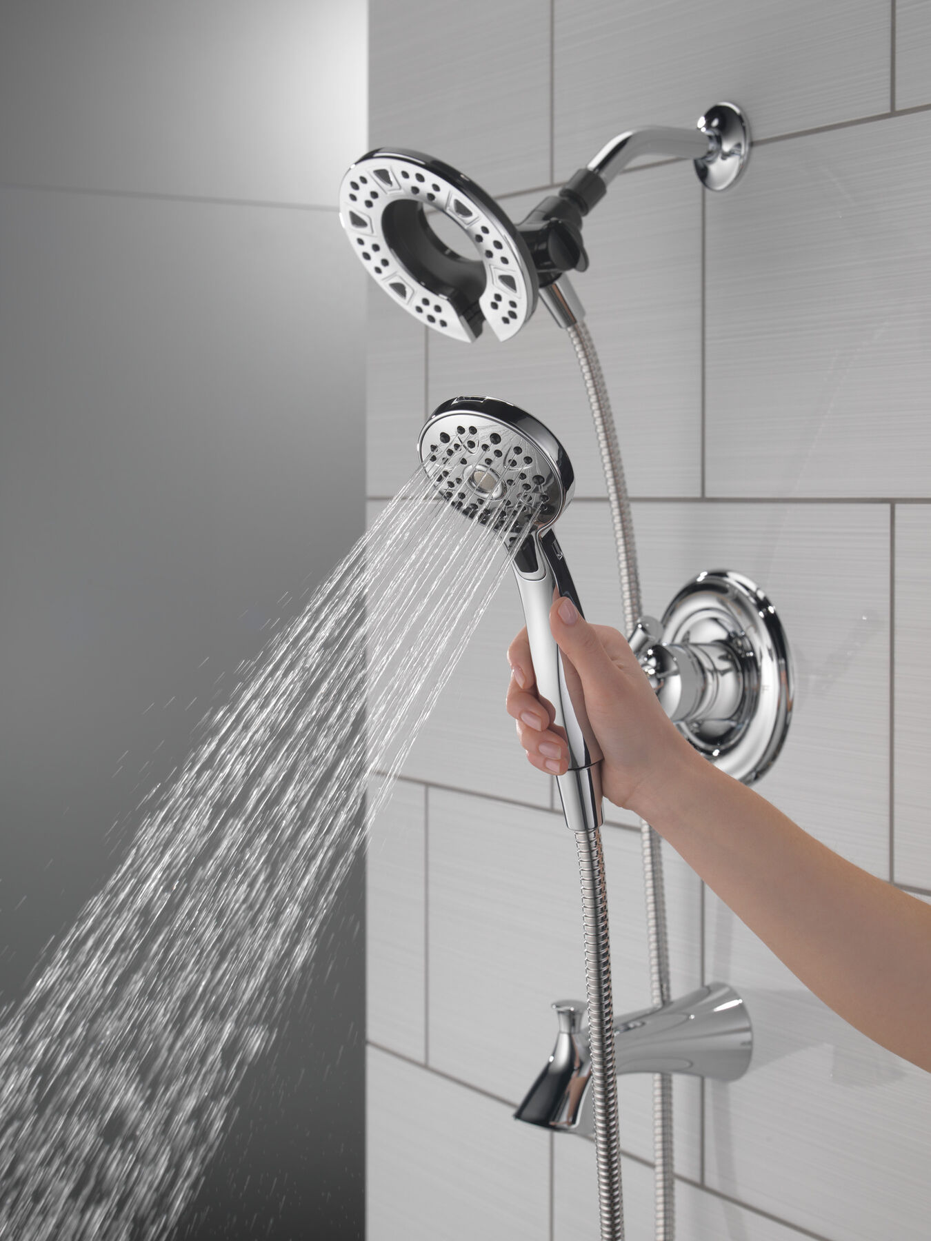 Monitor&reg; 14 Series Tub and Shower with WaterSense In2ition&reg; Two-in-One Shower