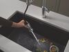 Single Handle Pull-Down Kitchen Faucet With Spring Spout