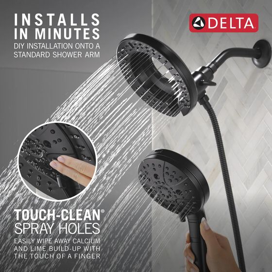 7-Setting In2ition® with ProClean® in Matte Black 58651-BL25 | Delta Faucet