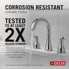 Two Handle Widespread Bathroom Faucet