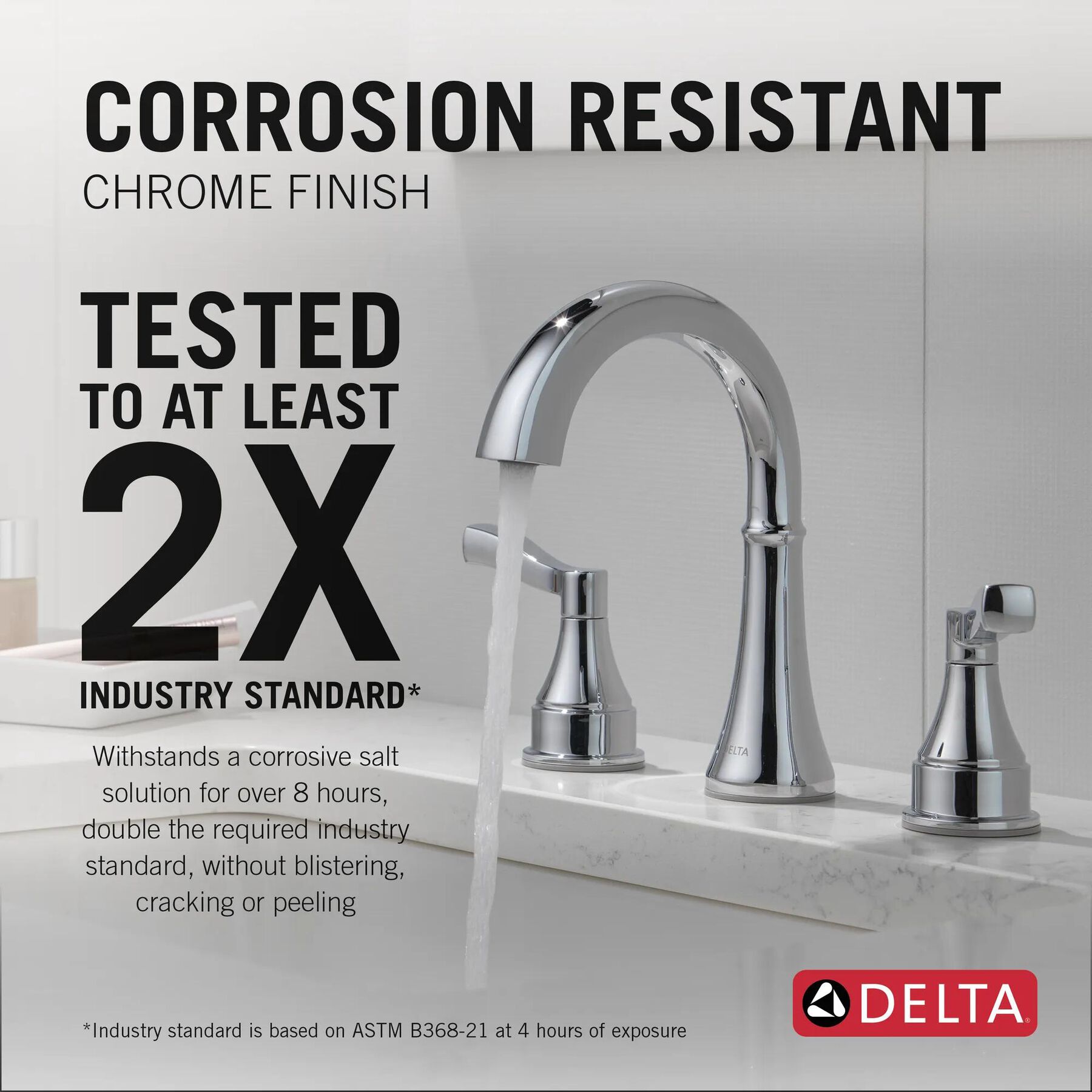 Two Handle Widespread Bathroom Faucet