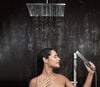 14" Square Showerhead with H<sub>2</sub>Okinetic&reg;  Technology