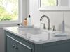 Two Handle Widespread Pull Down Bathroom Faucet