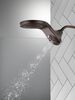 HydroRain&reg; H<sub>2</sub>Okinetic&reg; 5-Setting Two-in-One Shower Head