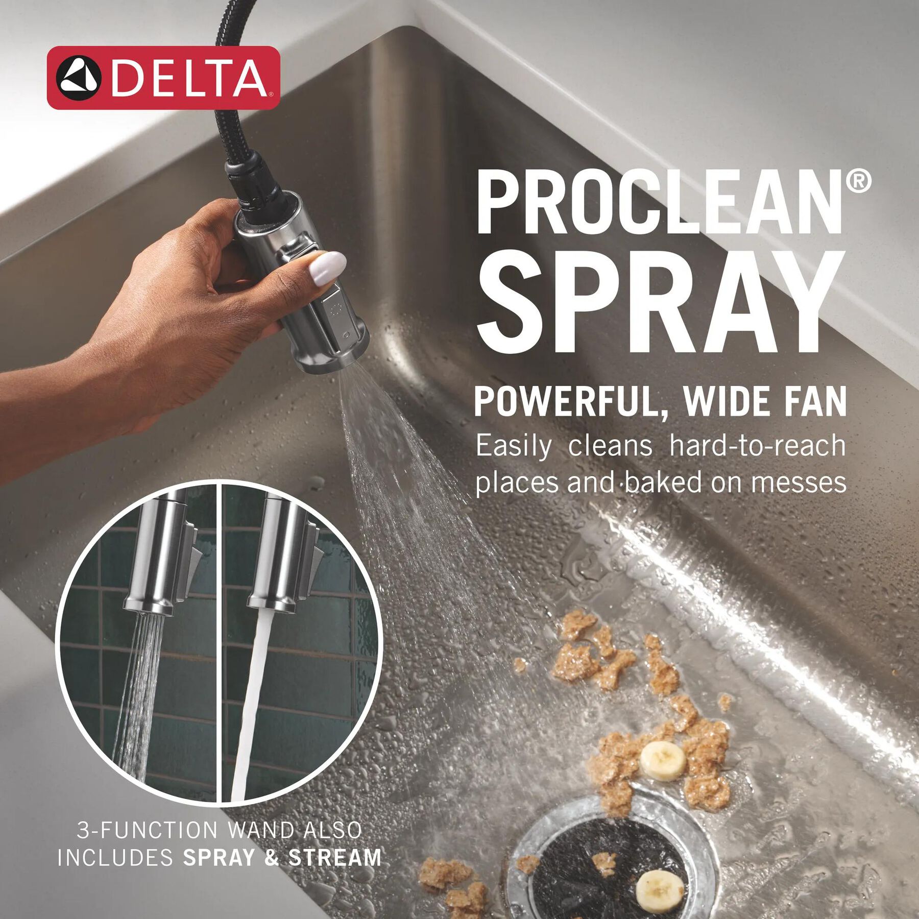 Single Handle Pull-Down Kitchen Faucet