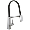 Single Handle Exposed Hose Kitchen Faucet (Recertified)