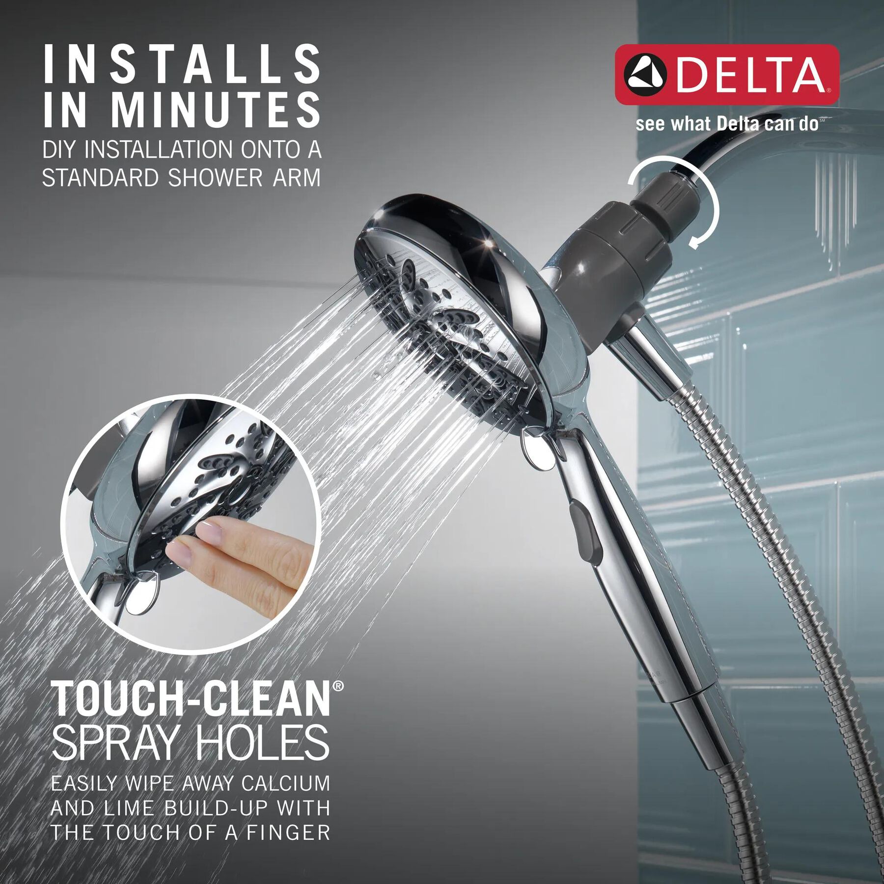 SureDock&reg; Magnetic Hand Shower 1.75 GPM (Recertified)