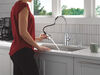 Single Handle Pull-Down Kitchen Faucet with Soap Dispenser and ShieldSpray&reg; Technology
