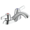 Two Handle Centerset Lavatory Faucet - Less Pop-Up