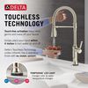 Touch2O&reg; Technology Kitchen Faucet with Touchless Technology