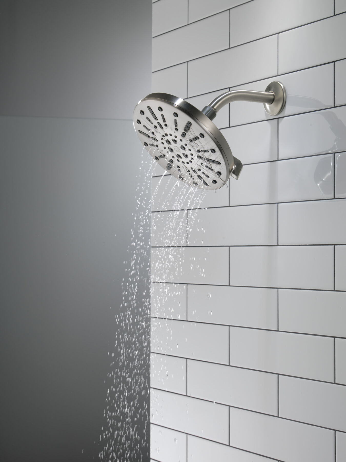 4-Setting Raincan Shower Head