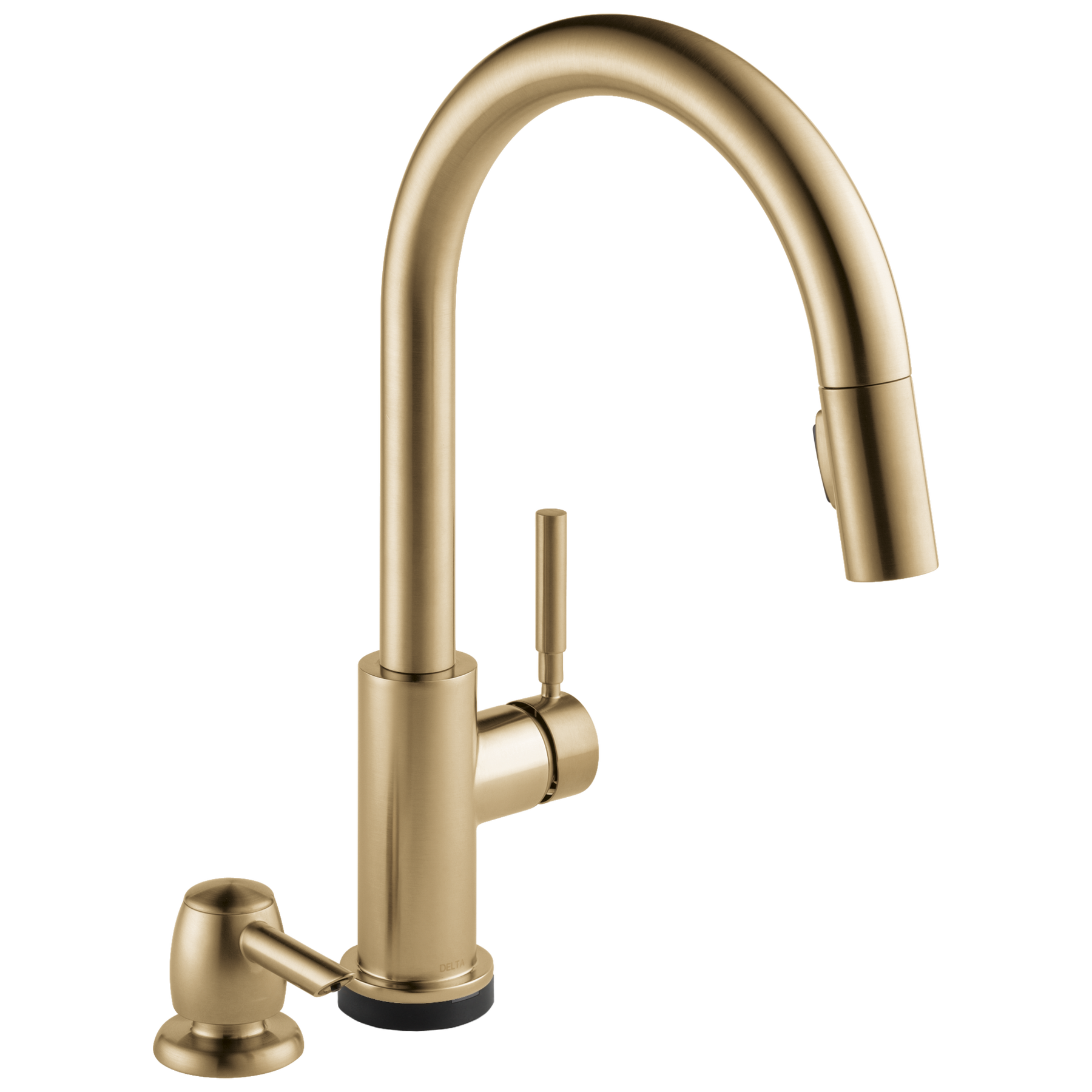 Single Handle Pull-Down Kitchen Faucet with Touch<sub>2</sub>O&reg; Technologyand Soap Dispenser (Recertified)
