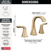 Widespread Lavatory Faucet with 14 Series Tub Shower Trim Bundle