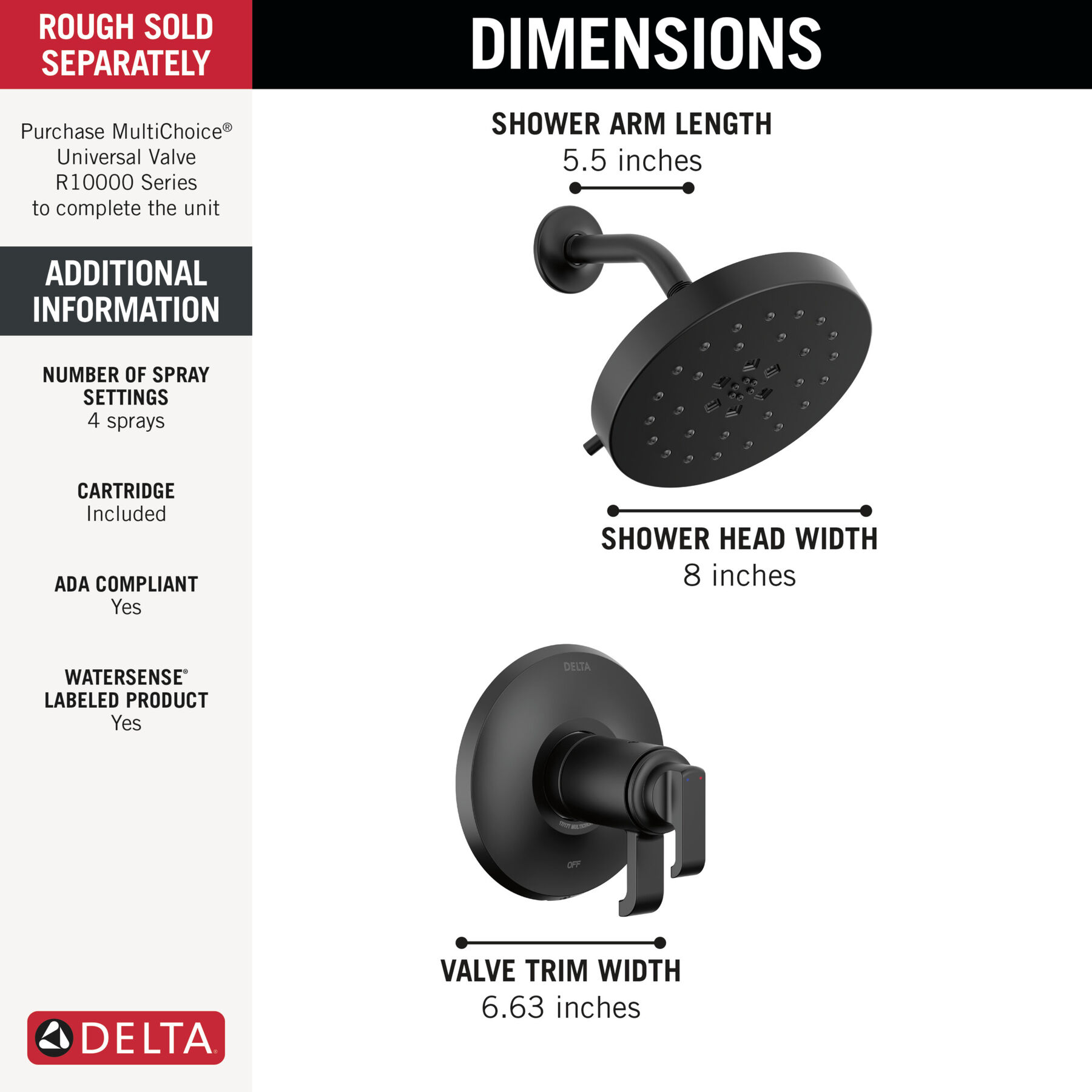 17T Series Shower Trim