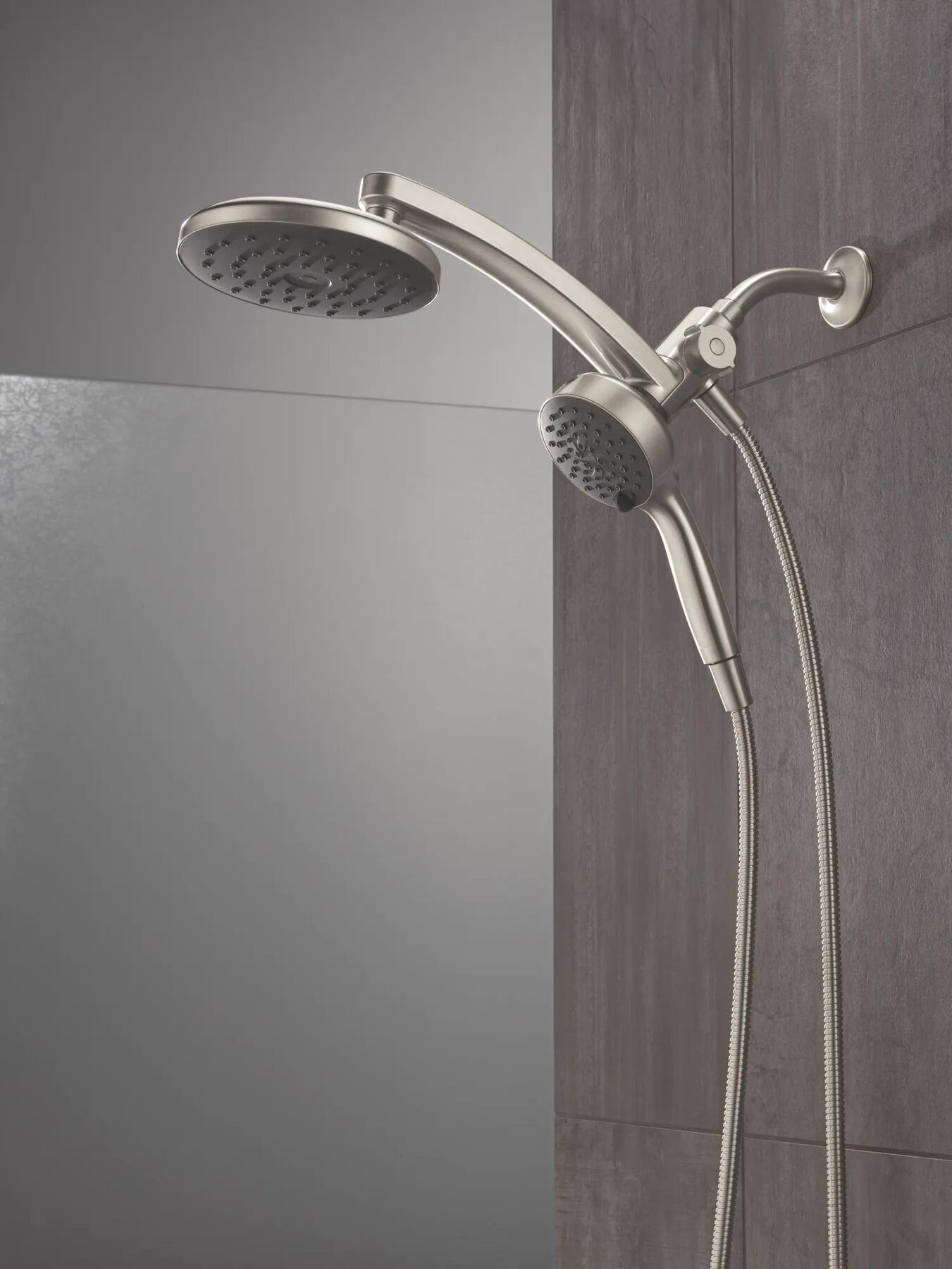 PivotPro&trade; 3-in-1 Combination Shower with TouchClean&reg; Spray Face