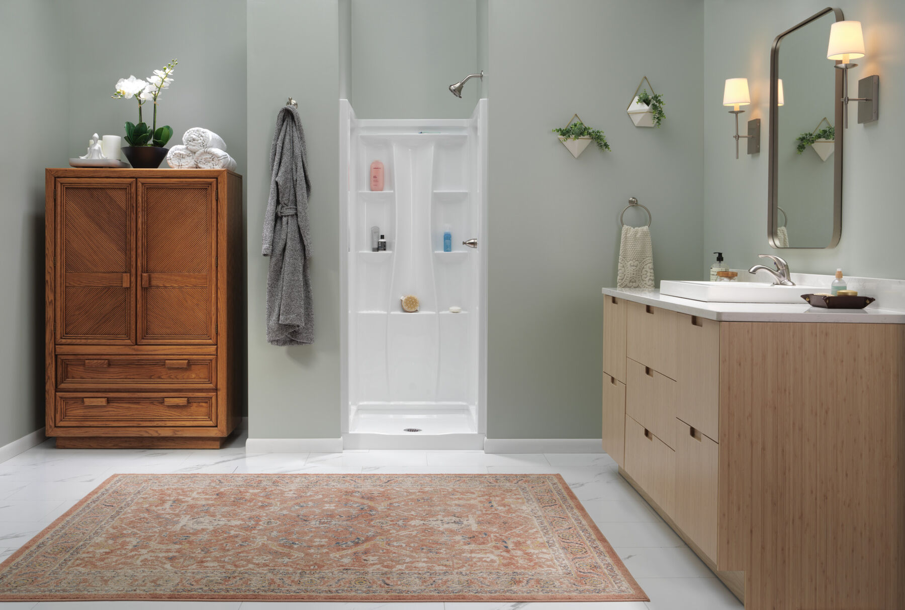 Single Handle Centerset Bathroom Faucet