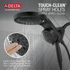 HydroRain&reg; H2Okinetic&reg; 5-Setting Two-in-One Shower Head (Recertified)