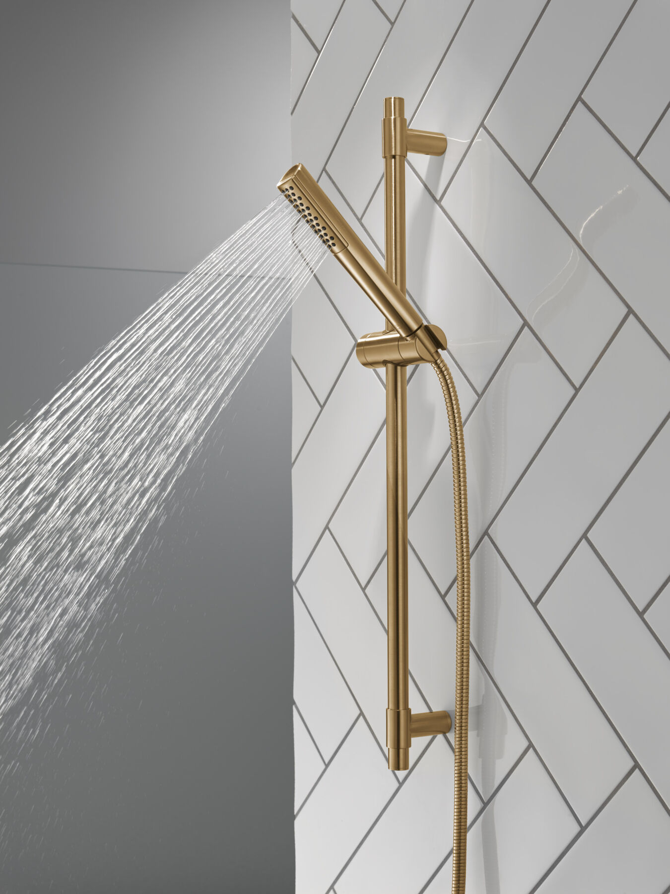 Premium Single-Setting Slide Bar Hand Shower