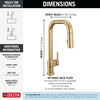 Single Handle Pull-Down Kitchen Faucet