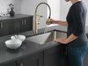 Single-Handle Pull-Down Spring Kitchen Faucet (Recertified)