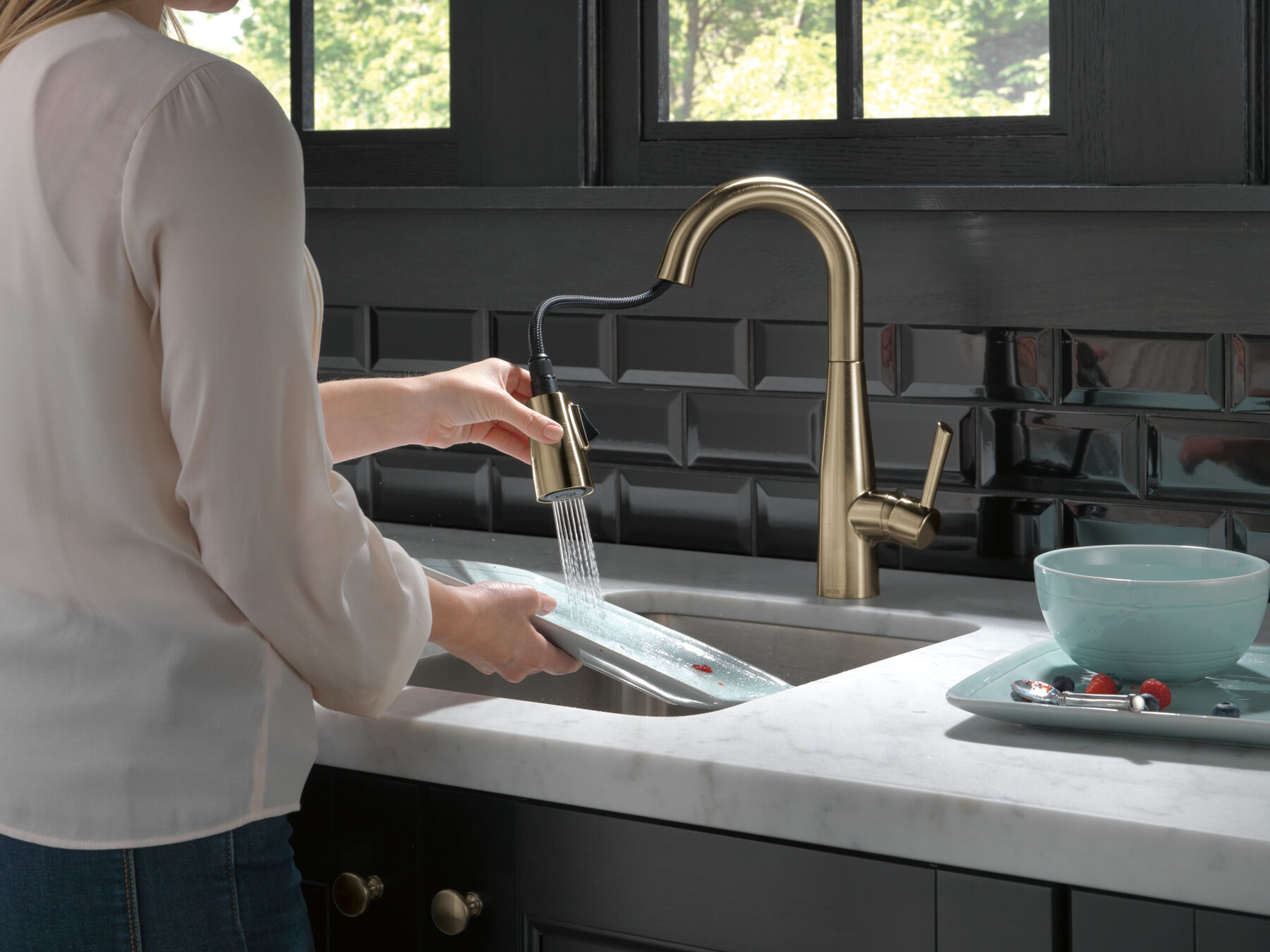 Pull-Down Prep Faucet  (Recertified)