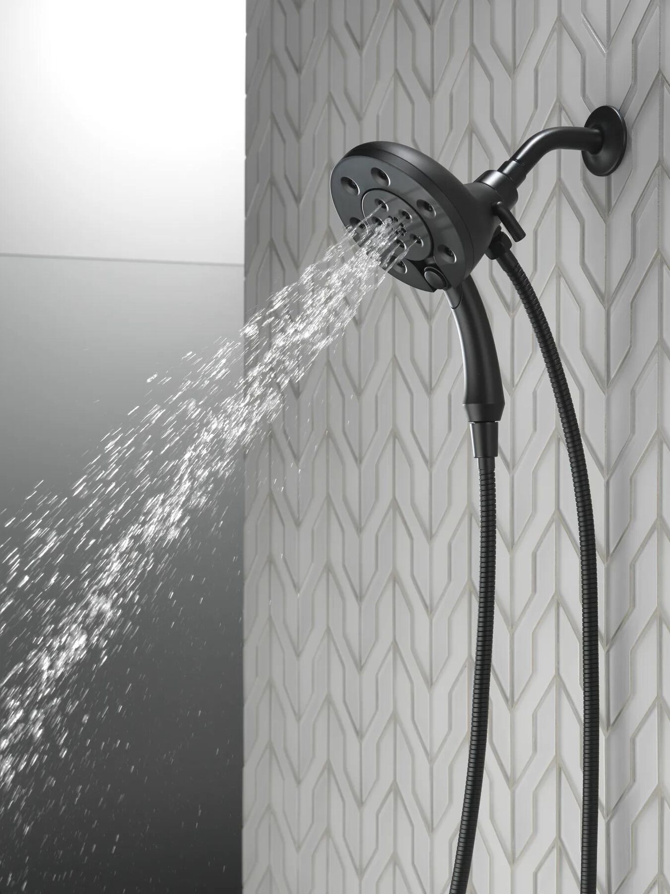 H2Okinetic&reg; In2ition&reg; 4-Setting Two-in-One Shower (Recertified)