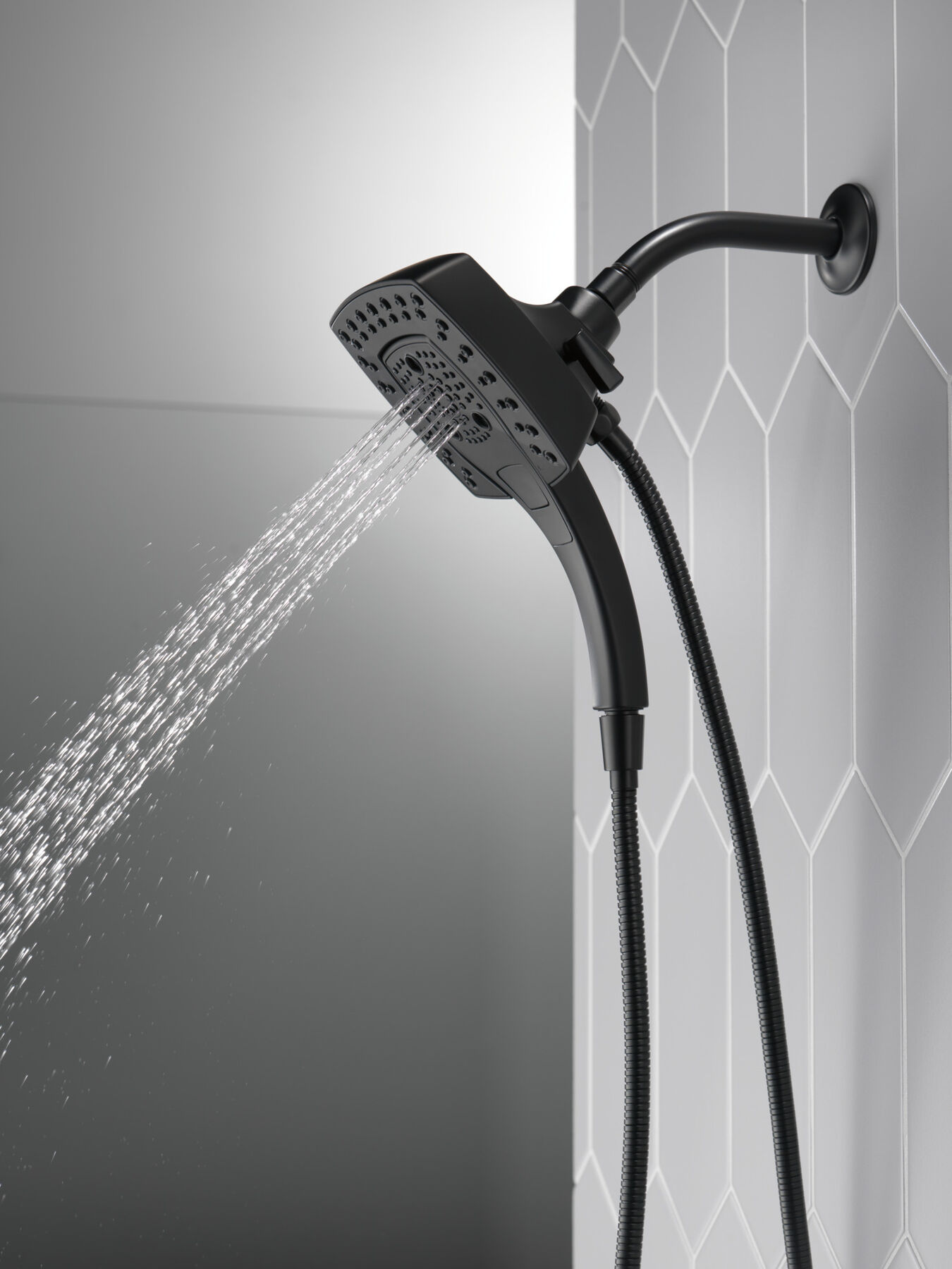 H<sub>2</sub>Okinetic&reg; In2ition&reg; 5-Setting Two-in-One Shower (Recertified)