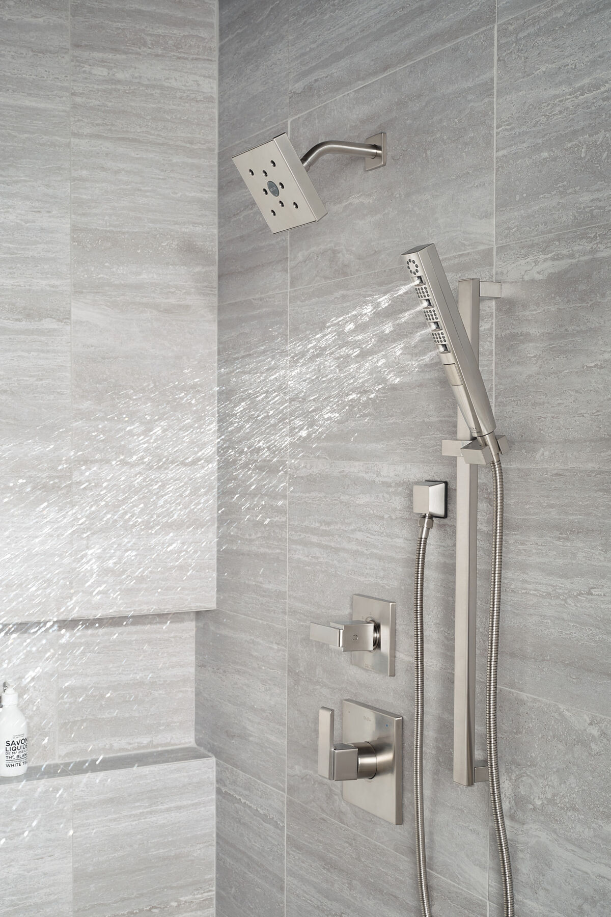H<sub>2</sub>Okinetic&reg; Hand Shower 1.75 GPM w/Slide Bar 4S