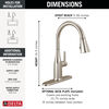 Single Handle Pull-Down Kitchen Faucet