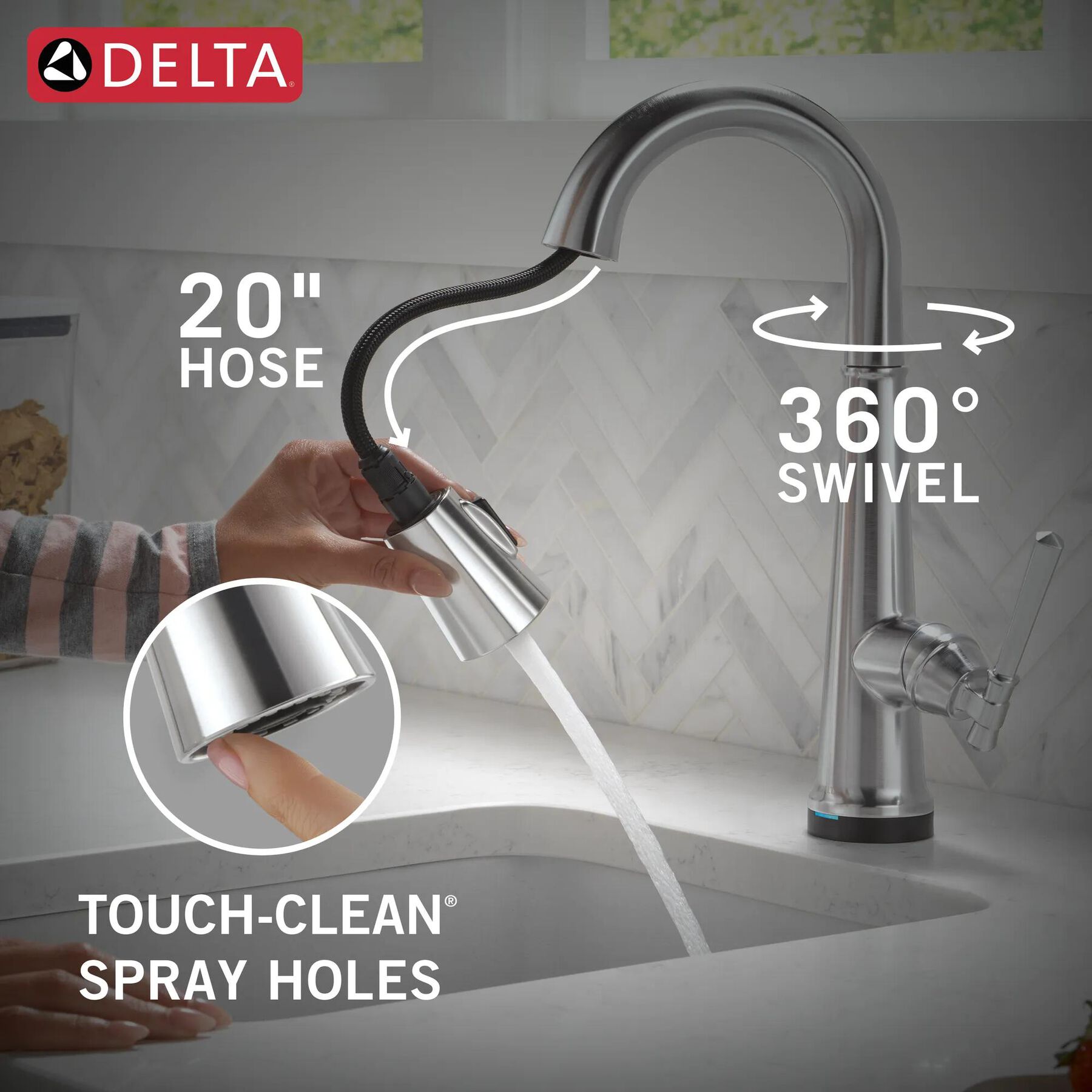 Touch2O&reg; Bar / Prep Faucet with Touchless Technology
