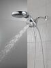 HydroRain&reg; H2Okinetic&reg; 5-Setting Two-in-One Shower Head (Recertified)