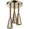 Zura H2OKinetic Pendant Raincan Shower Head