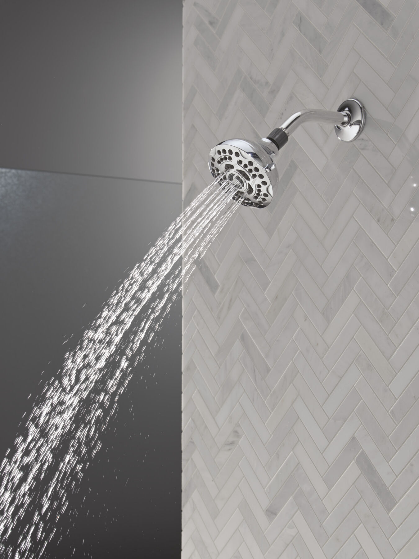 9-Setting Shower Head in Chrome - 1.75 GPM