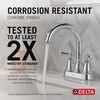 Two Handle Centerset Bathroom Faucet