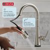 Single Handle Pull-Down Kitchen Faucet with Soap Dispenser and Touch<sub>2</sub>O&reg; Technology