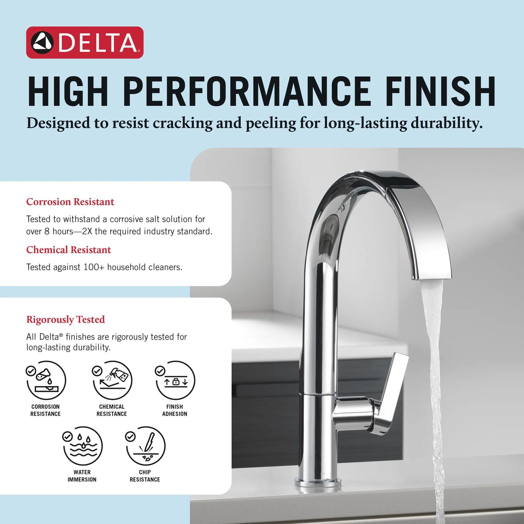Single-Handle Pull-Down Kitchen Faucet