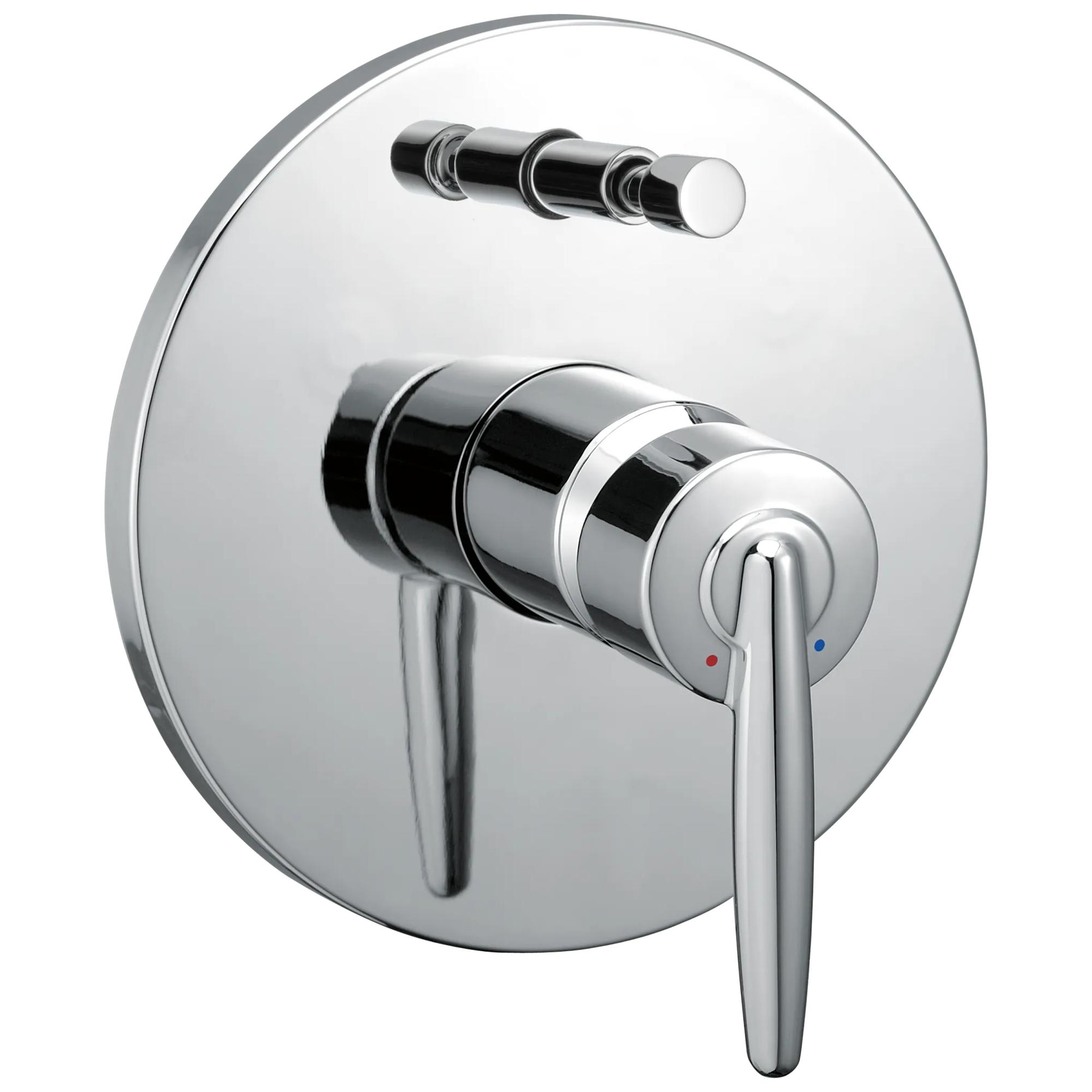 In-Wall Tub and Shower Push Button Trim