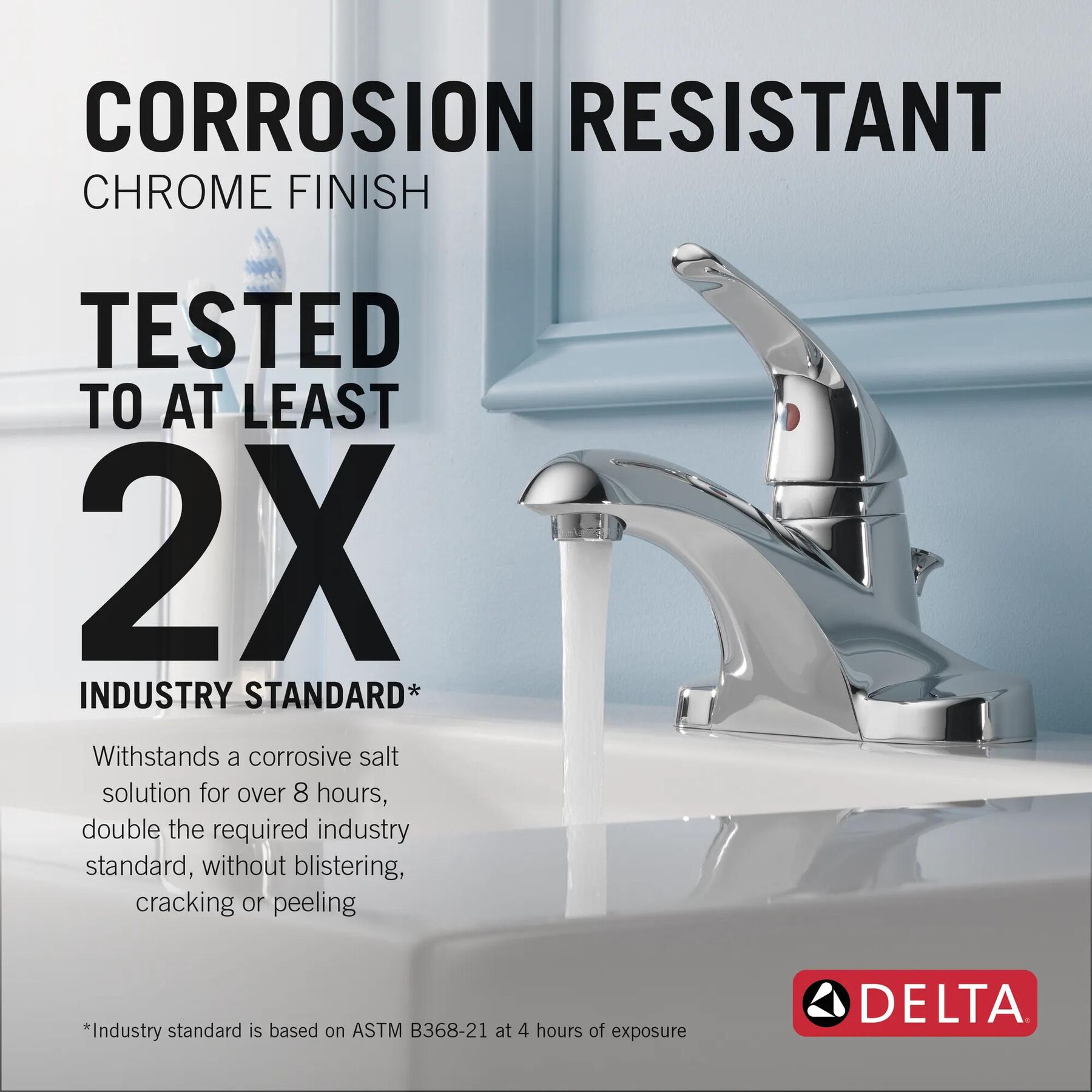 Single Handle Centerset Bathroom Faucet