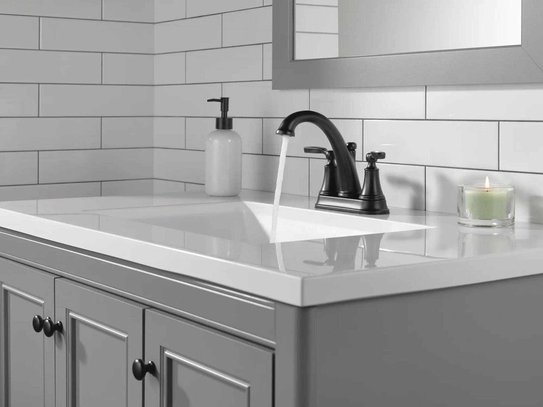Centerset Bathroom Faucet (Recertified)
