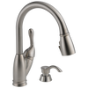 Single Handle Pull-Down Kitchen Faucet (Recertified)