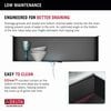 30&rdquo; Undermount 16 Gauge Workstation Kitchen Sink Single Bowl with WorkFlow&trade; Ledge and Accessories