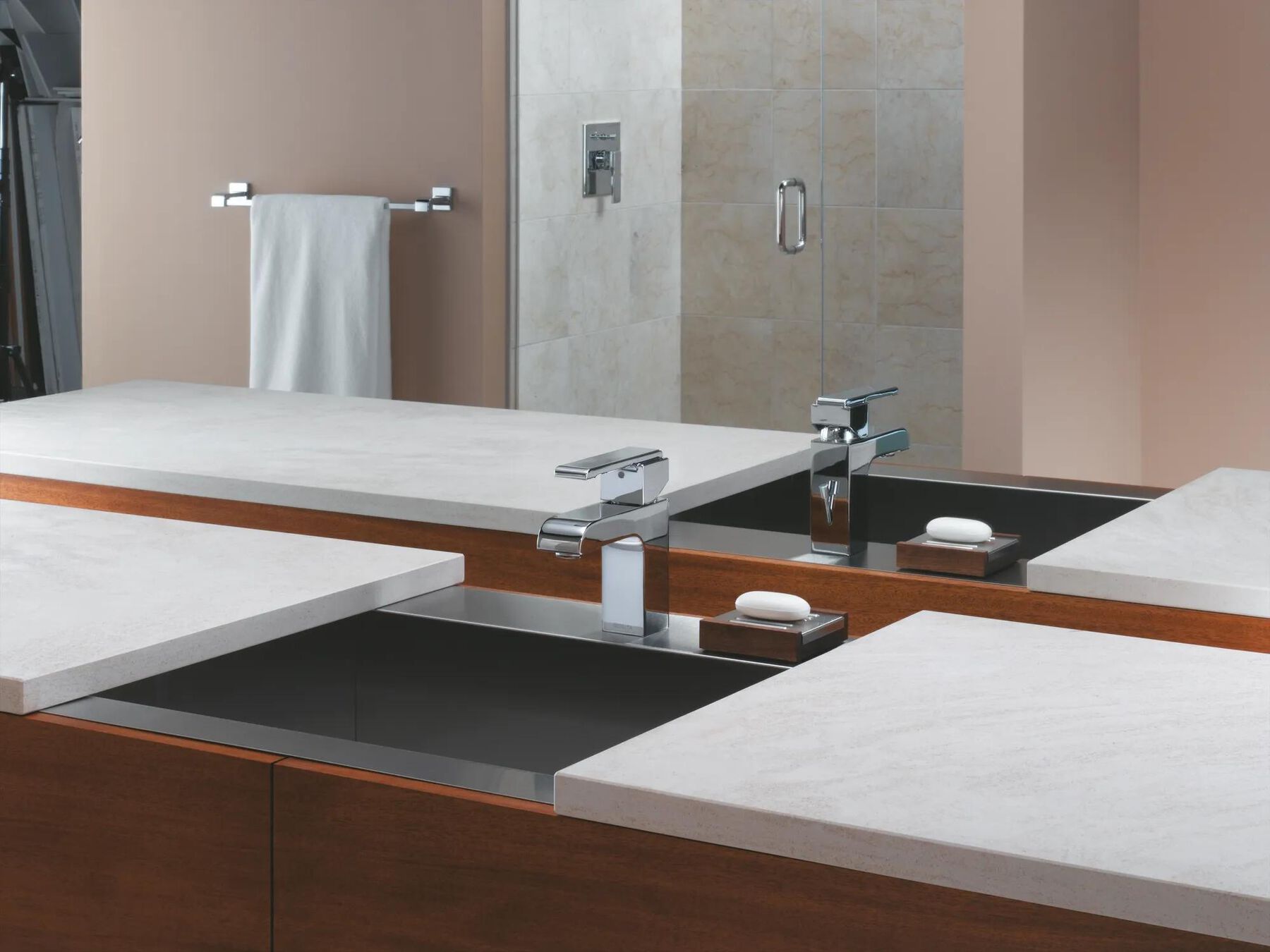 In Wall Tub and Shower Trim