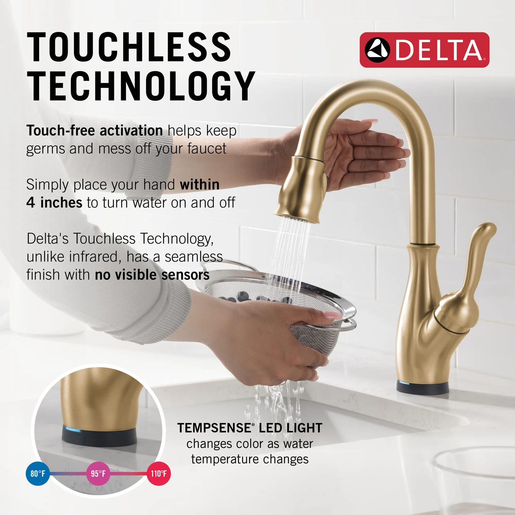 Touch2O&reg; Bar / Prep Faucet with Touchless Technology