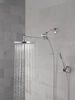 Adjustable Raincan Shower Head with Hand Shower
