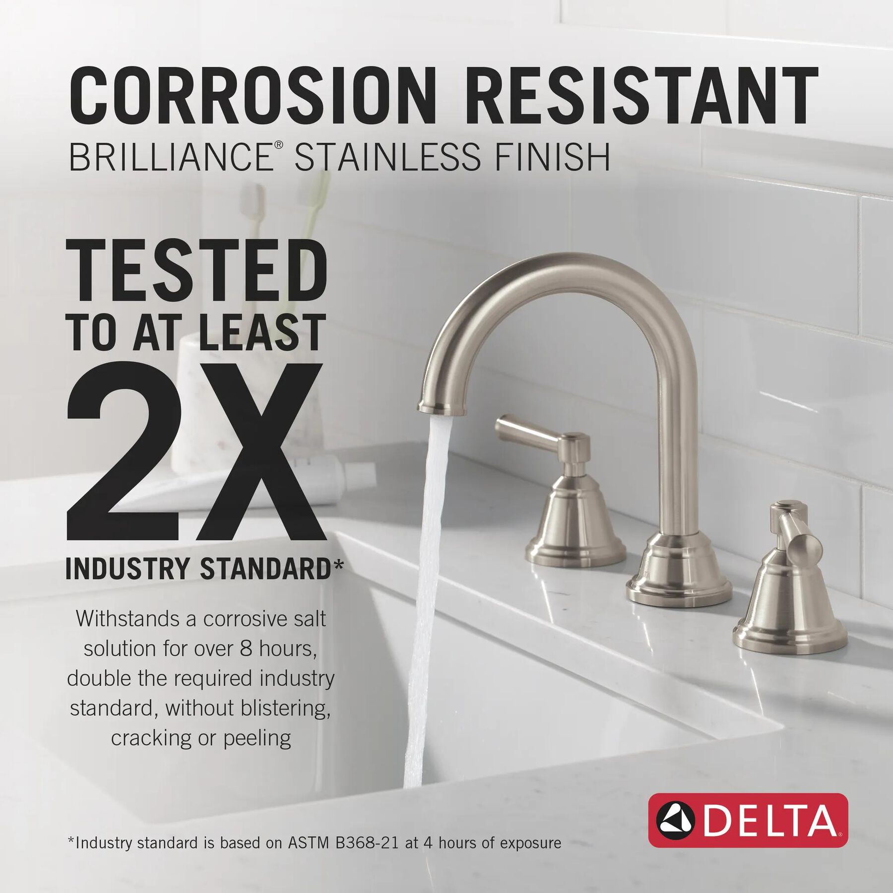 Widespread Lavatory Faucet with 14 Series Tub Shower Trim and Rough Bundle