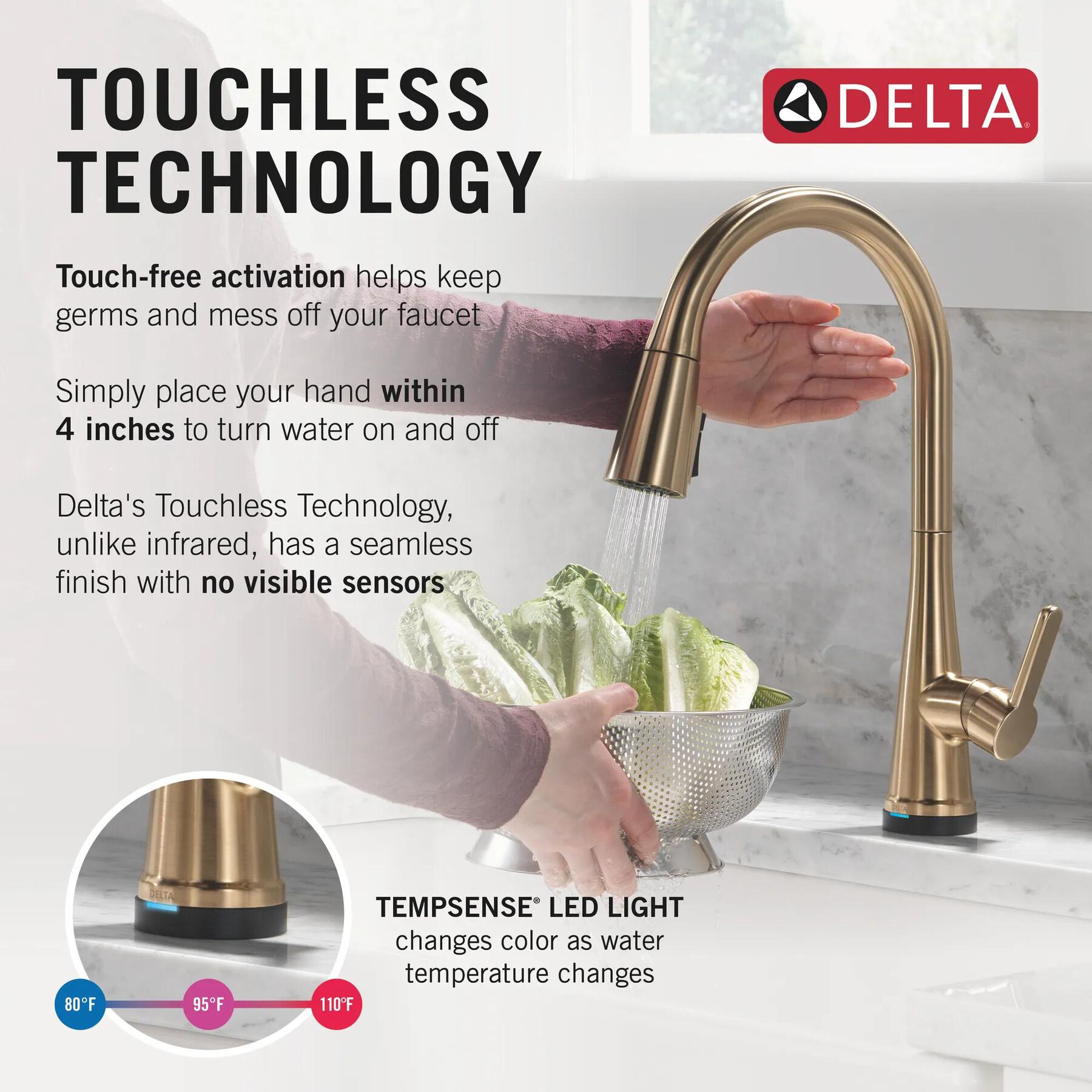 Touch2O&reg; Pull-Down Kitchen w/Soap (Recertified)